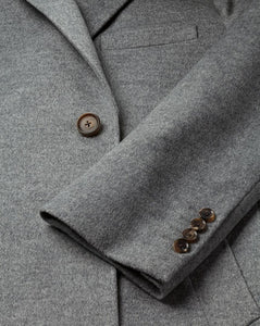 Wool Overcoat - Light Grey