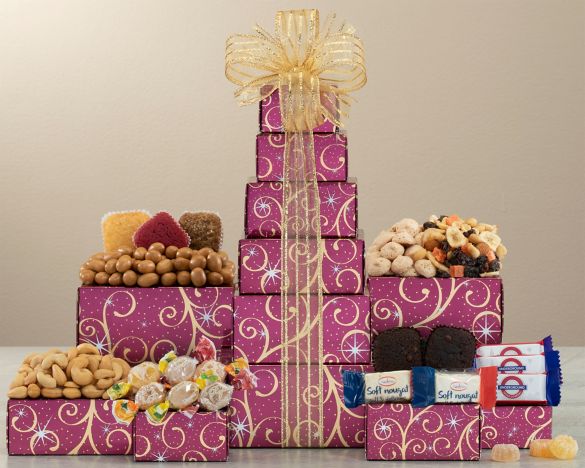 Nut, Brownie and More Gift Tower