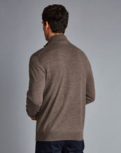 Load image into Gallery viewer, Merino Zip Neck Sweater - Mocha
