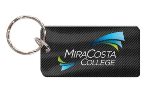 MiraCosta College Keychain with Mirror