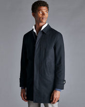 Load image into Gallery viewer, Cotton Classic Raincoat - Dark Navy
