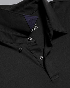 Smart Jersey Polo - Black