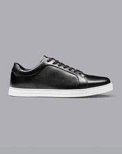 Load image into Gallery viewer, Leather Sneakers - Black
