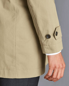 Cotton Classic Raincoat - Stone