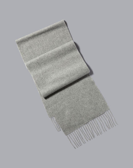 Cashmere Scarf - Grey