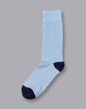 Load image into Gallery viewer, Micro Dash Socks - Sky Blue
