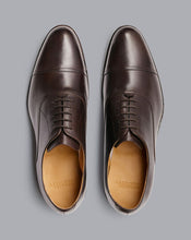 Load image into Gallery viewer, Leather Oxford Shoes - Dark Chocolate
