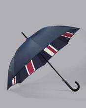 Load image into Gallery viewer, Union Jack Classic Umbrella - Petrol Blue &amp; Red
