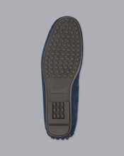 Load image into Gallery viewer, Suede Driving Loafers - Blue
