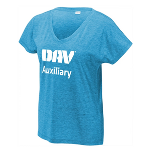 Auxiliary Ladies Dolman Tee / Pond Blue Heather