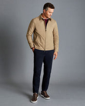 Load image into Gallery viewer, Fall Collar Harrington Jacket - Tan
