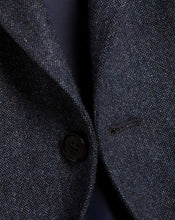 Load image into Gallery viewer, British Wool Textured Jacket - Navy
