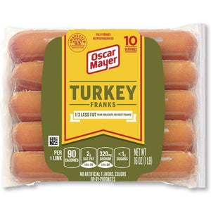 Oscar Mayer Meat Wieners or Turkey Franks