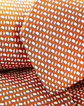 Load image into Gallery viewer, Sweet Print Silk Tie - Burnt Orange
