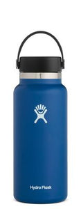 Hydro Flask 32 OZ Wide Mouth With Flex Lid Cobalt 2.0