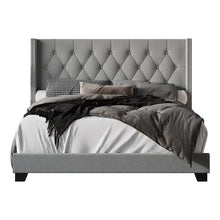 Load image into Gallery viewer, Aadvik Tufted Upholstered Low Profile Standard Bed
