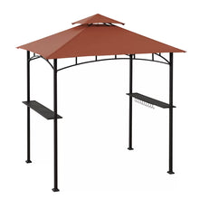 Load image into Gallery viewer, Arryanna 8 Ft. W x 5 Ft. D Steel Grill Gazebo
