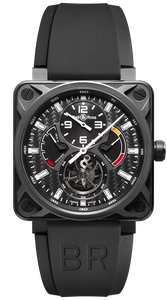 Bell & Ross Men`s BR 01 Tourbillon Carbon Titanium Case