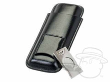 Load image into Gallery viewer, Prestige 2 Cigar Travel Case With Cutter
