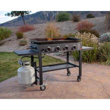 Load image into Gallery viewer, Blackstone 4 - Burner Flat Top Liquid Propane 60000 BTU Gas Grill
