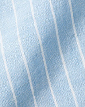 Load image into Gallery viewer, Pure Linen Stripe Shirt - Light Blue
