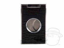 Load image into Gallery viewer, Elite Series 2 Premium Cigar Cutter - Crocodile Black W/ Pouch
