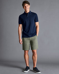 Cotton Shorts - Olive Green