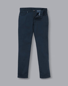 Cotton Stretch 5-Pocket Pants - Dark Navy