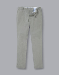 Cotton TENCEL™ Stretch Pants - Light Grey