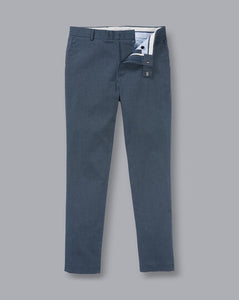 Cotton TENCEL™ Stretch Pants - Navy