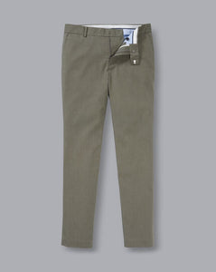 Cotton TENCEL™ Stretch Pants - Taupe