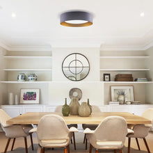 Load image into Gallery viewer, Davyn 3 - Light 16'' Simple Drum Flush Mount
