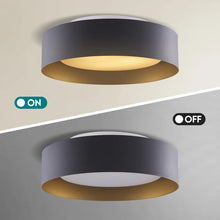 Load image into Gallery viewer, Davyn 3 - Light 16'' Simple Drum Flush Mount
