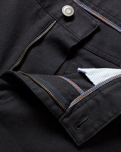 Diamond Dobby 5-Pocket Pants - Charcoal