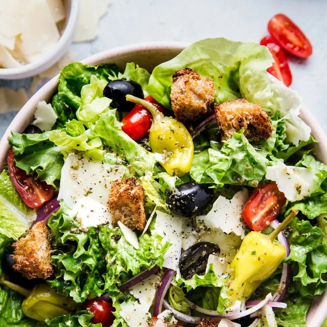 Garden Salad with Italian as a Dressing Preferences