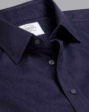 Load image into Gallery viewer, Non-Iron Twill Shirt - Navy
