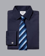 Load image into Gallery viewer, Non-Iron Twill Shirt - Navy
