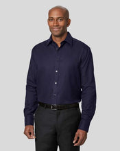 Load image into Gallery viewer, Non-Iron Twill Shirt - Navy
