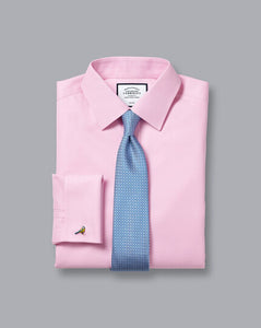 Non-Iron Twill Shirt - Pink