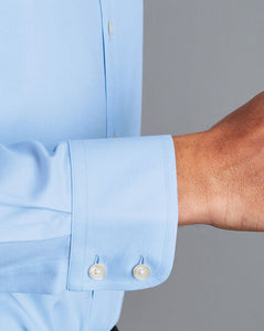 Non-Iron Twill Shirt - Sky Blue