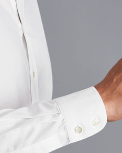 Non-Iron Twill Shirt - White