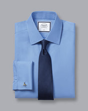 Load image into Gallery viewer, Non-Iron Twill Shirt - Cornflower Blue
