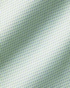 Spread Collar Non-Iron Cambridge Weave Shirt - Light Green