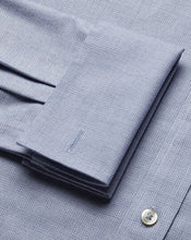 Load image into Gallery viewer, Spread collar Non-Iron Richmond Weave Shirt - Indigo Blue
