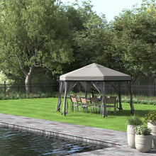 Load image into Gallery viewer, Gandara 11 Ft. W x 11 Ft. D Steel Pop-Up Gazebo
