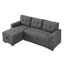 Load image into Gallery viewer, Gunnar 85" Wide Reversible Sleeper Sofa &amp; Chaise
