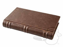 Load image into Gallery viewer, The Novelist Brown Leather Book Style 5-10 Count Humidor
