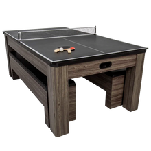 Load image into Gallery viewer, Hampton 7' 3 in 1 Air Hockey, Dining, and Table Tennis Table
