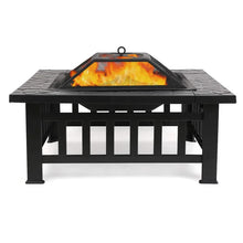 Load image into Gallery viewer, Harijan 17.3'' H x 31.9'' W Iron Outdoor Fire Pit by Winston Porter

