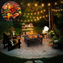 Load image into Gallery viewer, Harijan 17.3'' H x 31.9'' W Iron Outdoor Fire Pit by Winston Porter
